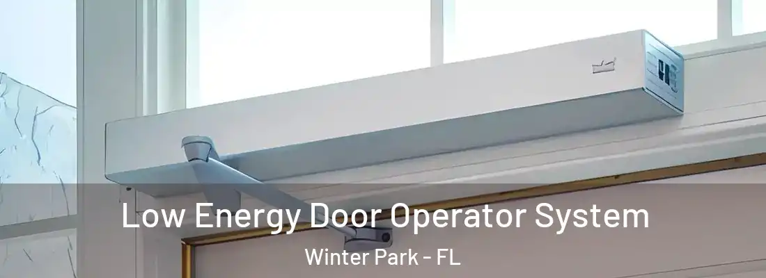 Low Energy Door Operator System Winter Park - FL
